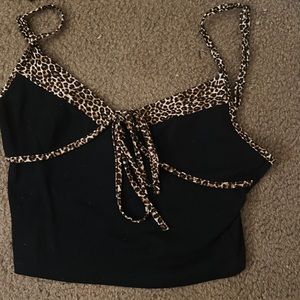 cheetah shein shirt size medium